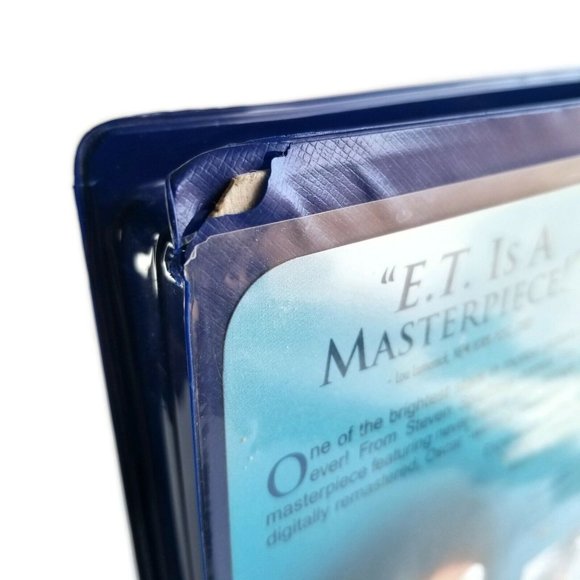 E.T. The Extra-Terrestrial VHS 20th Anniversary Limited Edition 2002 Clamshell - Picture 4 of 5